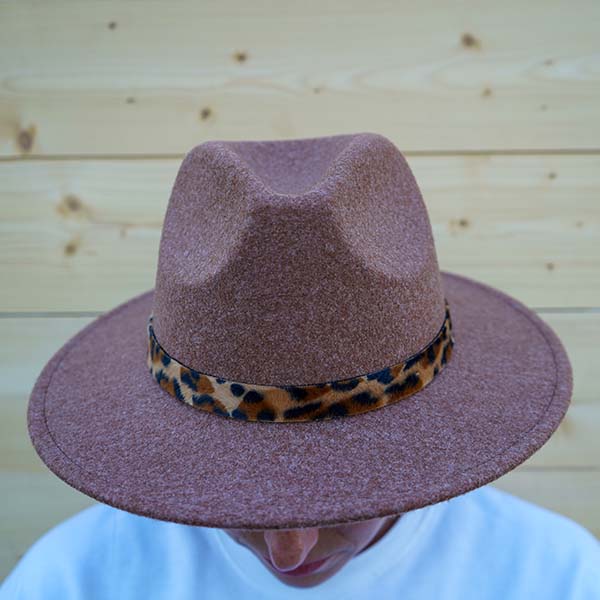Brown Cheetah CC Hat