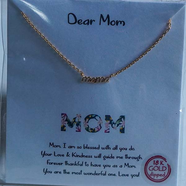 Mama Necklace Gold
